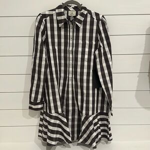 New with tags Tuckernuck size M Espresso check Callahan dress 👗